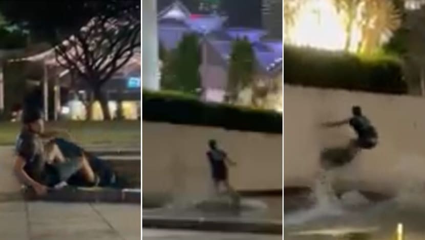 Man in viral video charged with ‘boatless wakeboarding’ at Civilian War Memorial