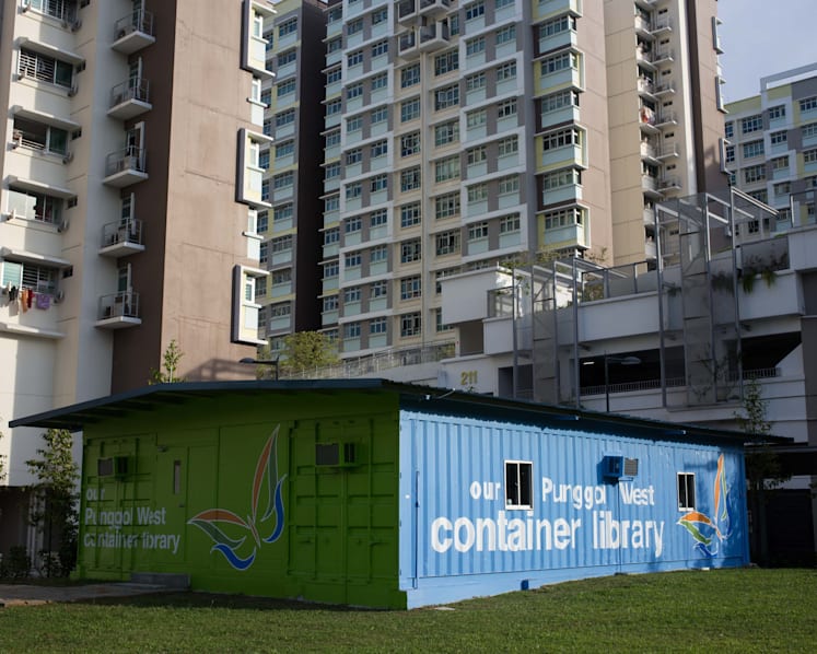 Young families welcome Punggol’s grassroots library