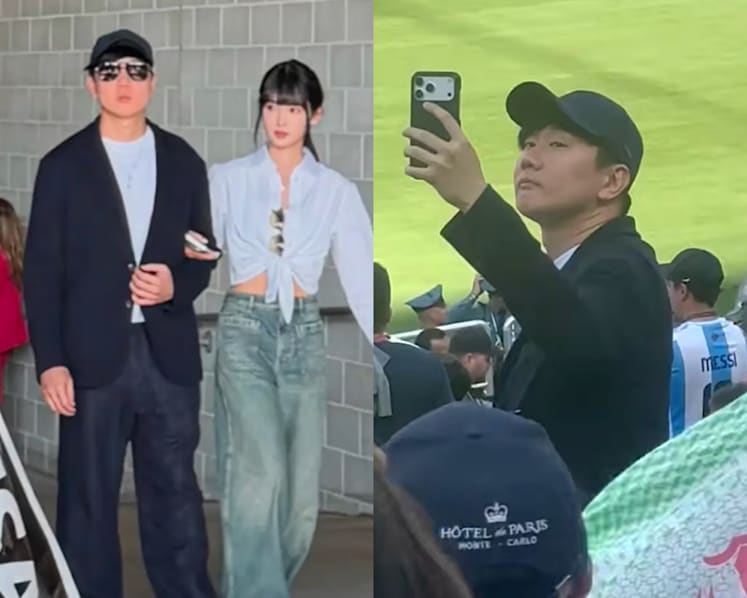Singer JJ Lin and girlfriend spotted by fans at the FIFA World Cup final