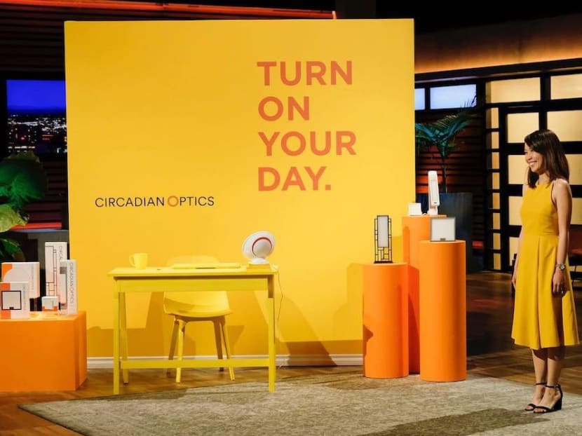 Malaysian Amber Leong presents her pitch on ‘Shark Tank’ season 11.