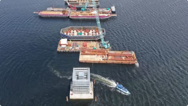 我国新柔地铁工程已完成约45% 今展开桩帽安装工程