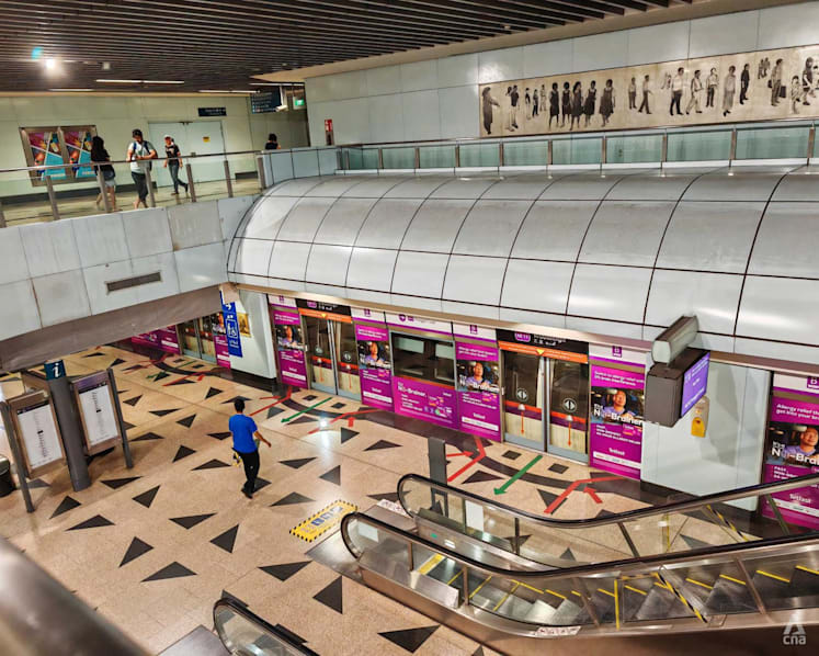 MRT reliability at six-month high as North-East Line performance doubles