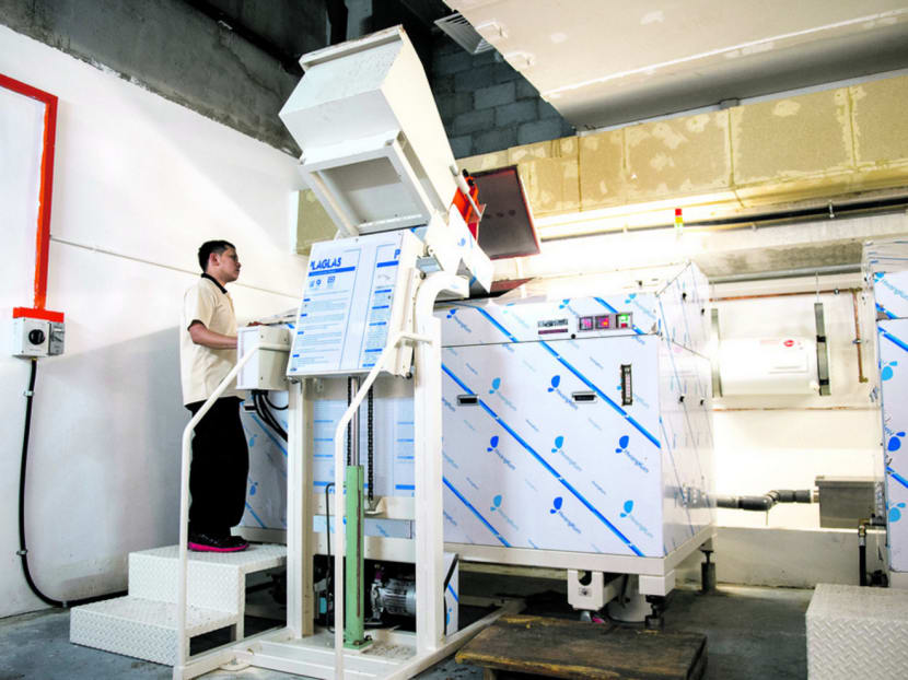 Marina Bay Sands has five food waste digesters, including two at the hotel. Photo: Marina Bay Sands