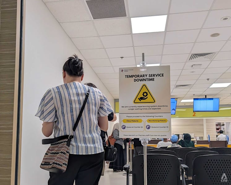 Hospital Kiosk Machine Business as usual for most patients as public healthcare clusters ...
