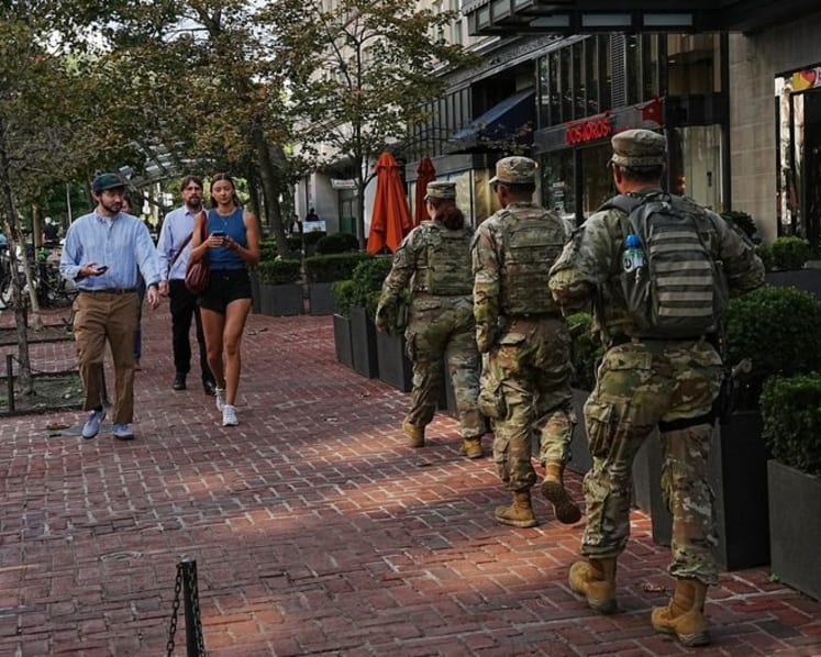 Washington DC sues Trump administration over National Guard deployment