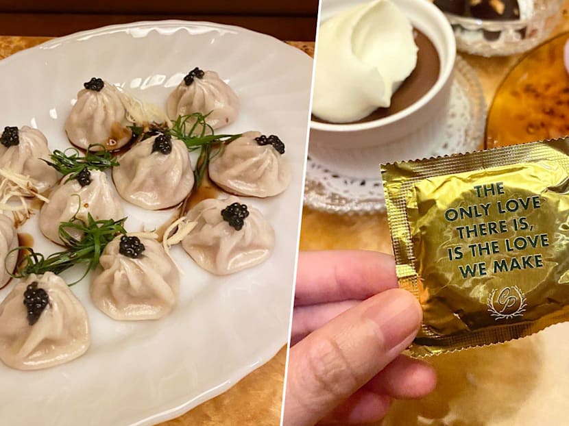 New Amoy St Restaurant Has Caviar Xiao Long Bao & Free Condoms
