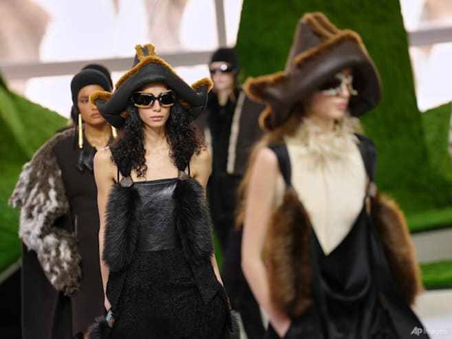 Inside Louis Vuitton’s Louvre mountain: Folklore goes high fashion at Paris Fashion Week