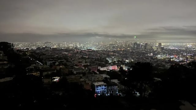 美国旧金山发生大规模停电