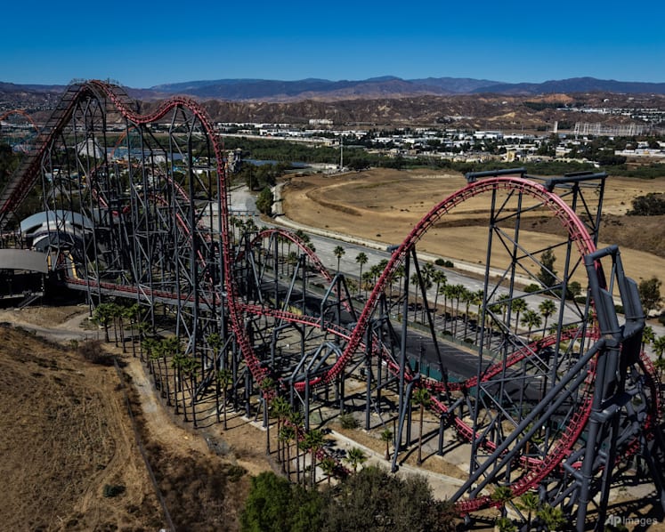 California roller coaster shut after brain damage claims
