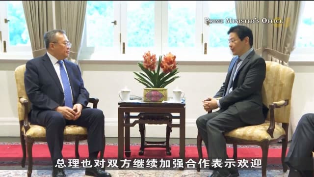 黄总理同刘建超会面 欢迎双方继续加强合作