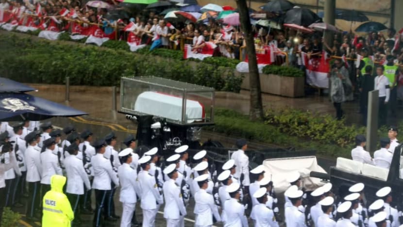 'Hormati legasinya': Pemimpin SG peringati ulang tahun ke-10 pemergian Lee Kuan Yew 'Hormati legasinya': Pemimpin SG peringati ulang tahun ke-10 pemergian Lee Kuan Yew