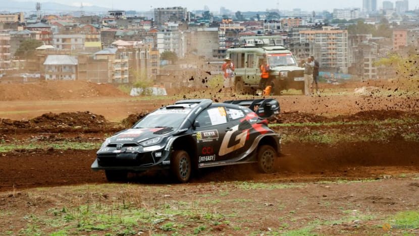 Rallying-Rovanpera leads the way in home Rally Finland