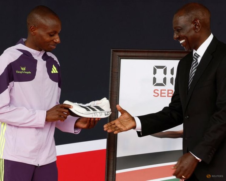 Kenya's Sawe feted by president after historic sub-two hour marathon