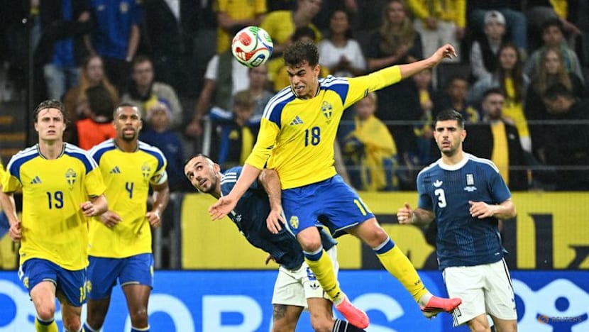 Greece spoil Sweden's pre-World Cup party with 2-2 friendly draw