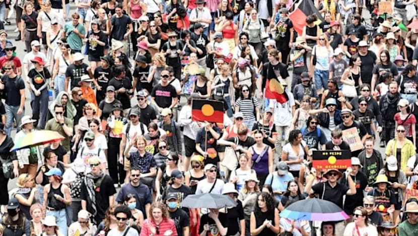  Lelaki 31 tahun diberkas kerana cuba bunuh orang asli, penunjuk perasaan semasa Hari Australia