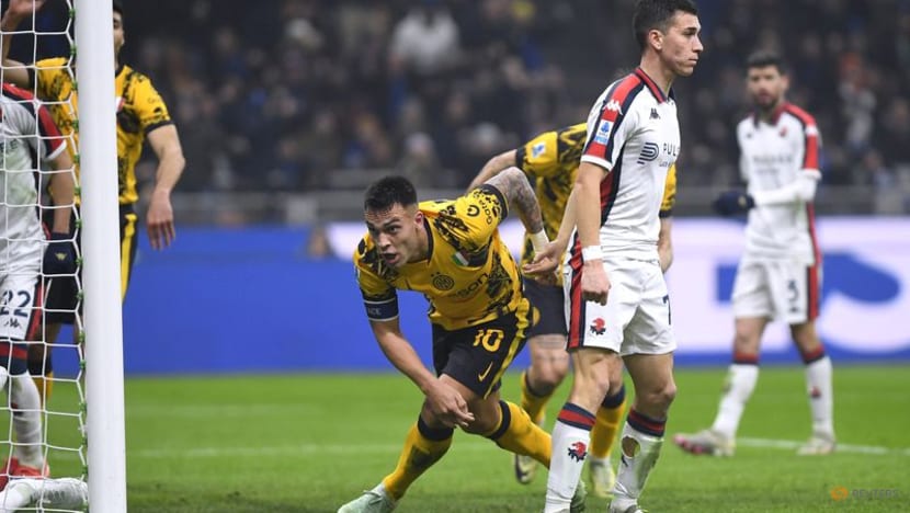 Inter take top spot after 1-0 win over Genoa Inter take top spot after 1-0 win over Genoa