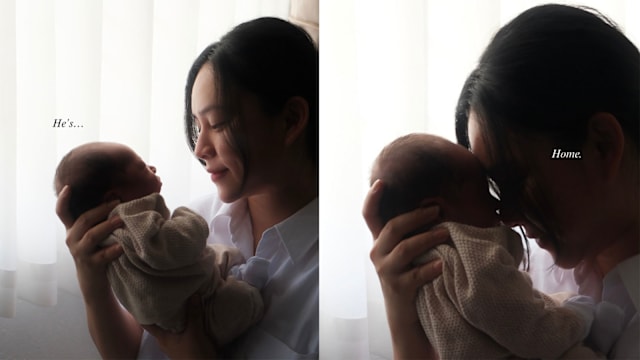 凯丽升格当妈！儿子Baby G提前报到