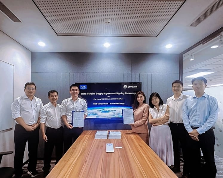 Envision Energy Secures Its Largest 200 MW Nearshore Wind Project in Vietnam with REE Energy, Strengthening Future Energy System Across Southeast Asia