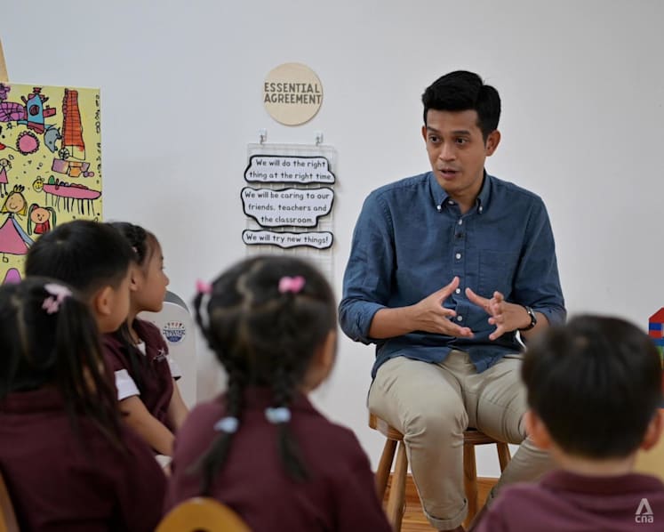 'Why do you use so much plastic?': Tables turned as CNA reporter faces tough questions – from preschoolers