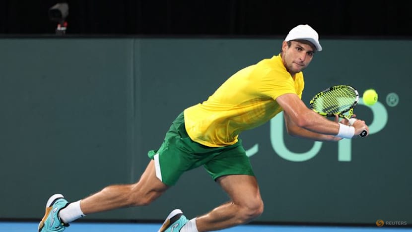 Spain reach Davis Cup Final 8 with dramatic fightback, Belgium edge Australia