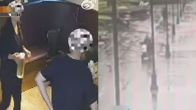 点了一桌菜再“借车” 中国男子偷走餐馆老板电动脚踏车