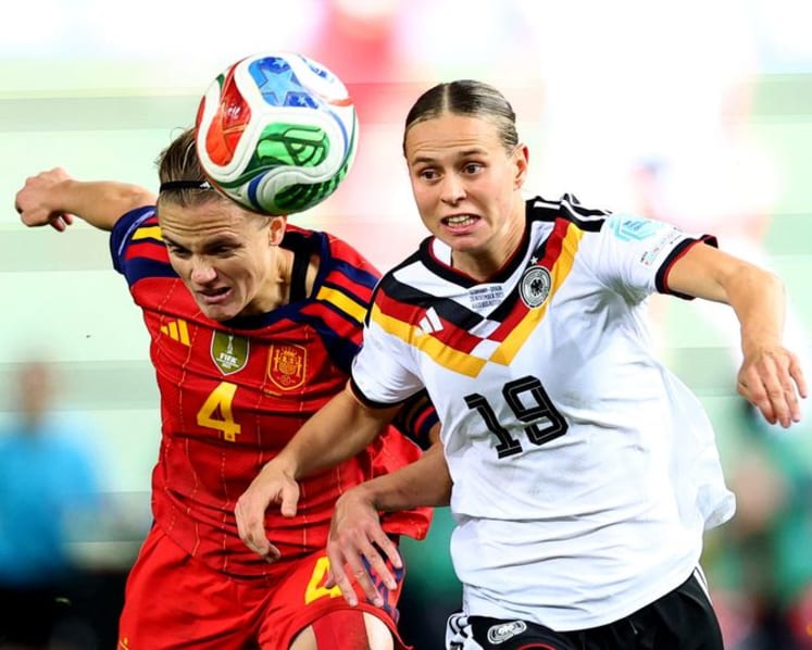 Germany, Spain draw 0-0 in Women's Nations League final first leg