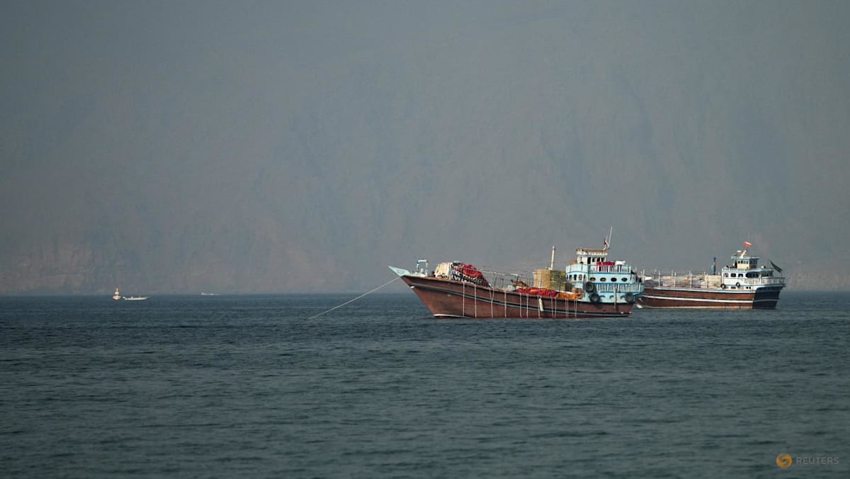 Tanker struck in Hormuz as Iran, US trade attacks in worst escalation since peace deal  www.channelnewsasia.com
