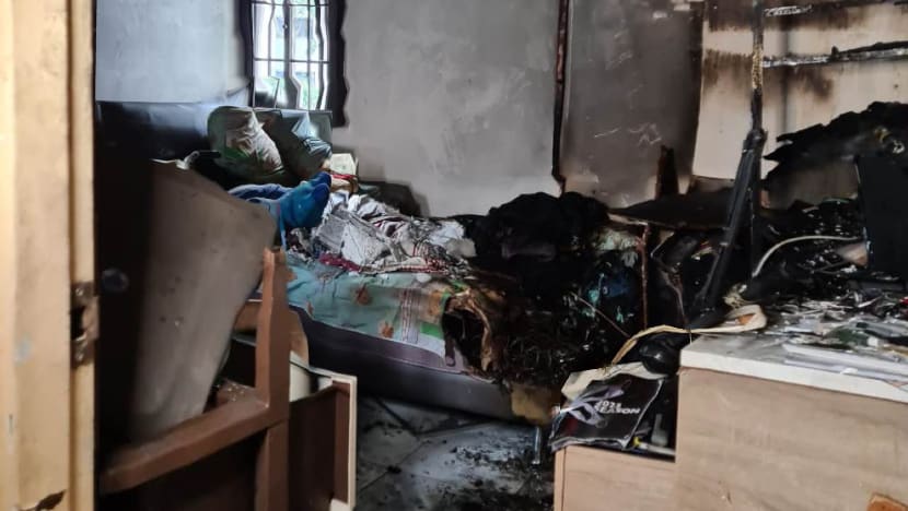 Residents evacuated after fire breaks out at Bedok Reservoir View