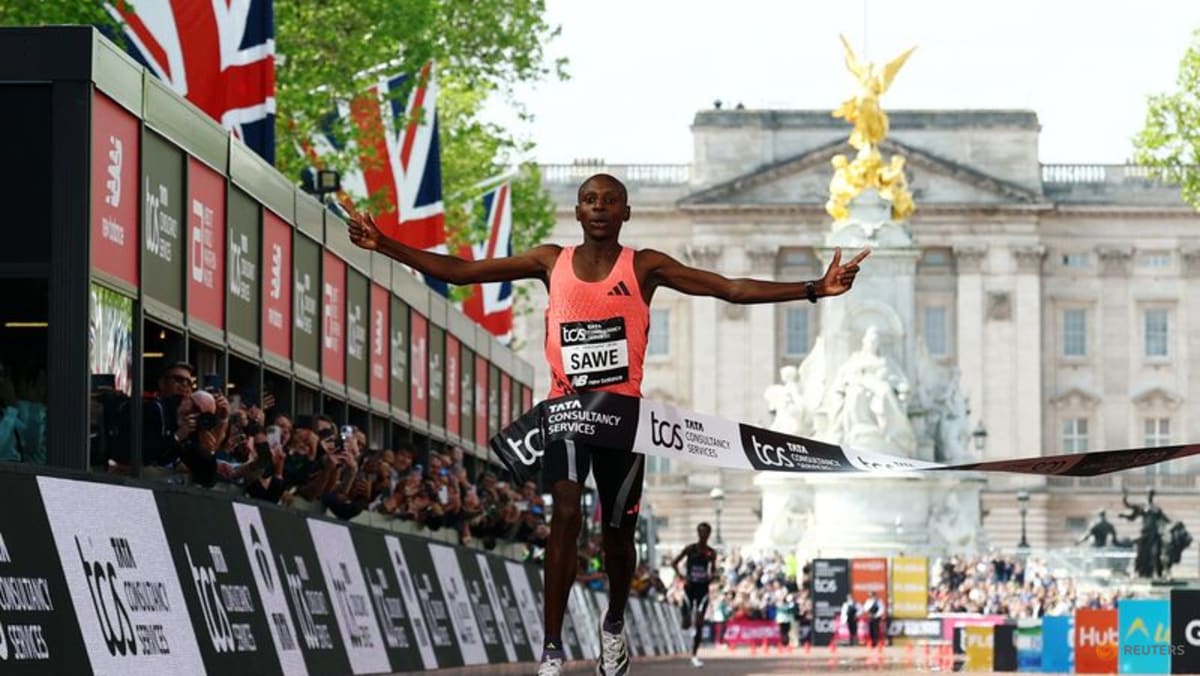 Sawe shrugs off technical doping talk after 'super shoes' propel him to marathon immortality