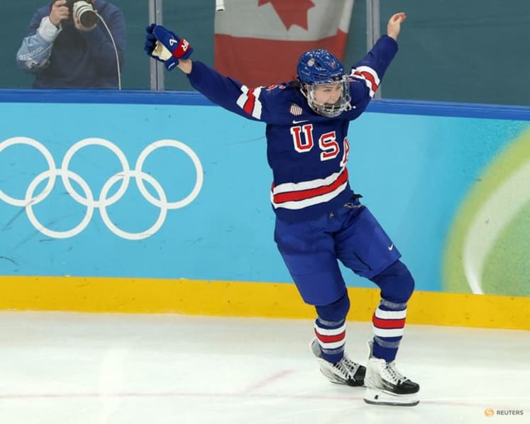 Ice hockey-United States beat Canada in overtime for women's gold