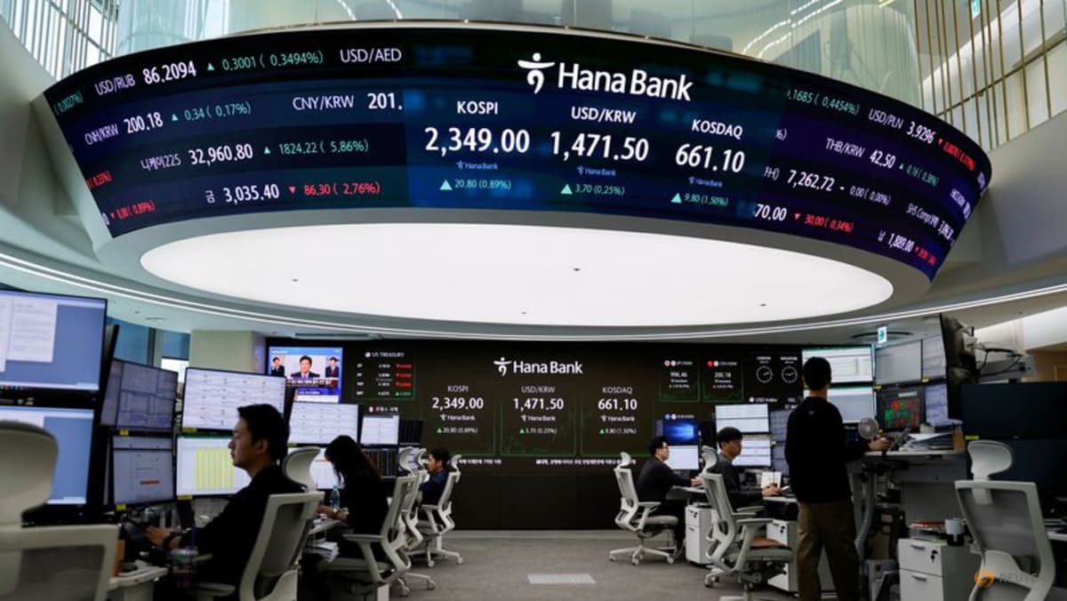 AI stock boom pushes Seoul's Kospi index over 8,000 for the first time