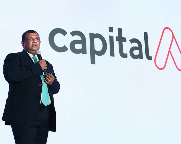 AirAsia renamed Capital A to show it's more than an airline