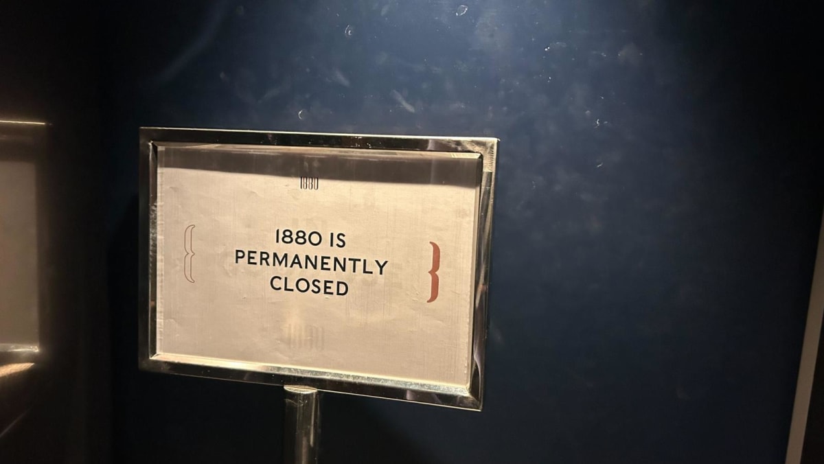 Singapore private club 1880 closes down, says it has no funds to pay staff and suppliers Singapore private club 1880 closes down, says it has no funds to pay staff and suppliers