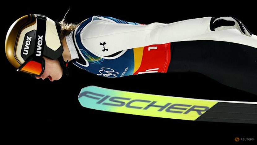 Ski Jumping-Prevc siblings lead Slovenia to mixed team gold