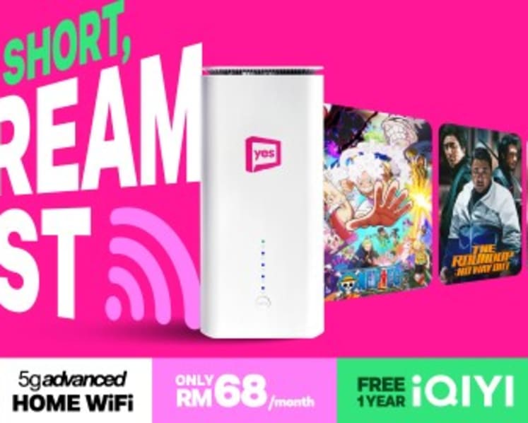 Yes Unboxes the Drama with 5g advanced Broadband + FREE 1 Year iQIYI Access