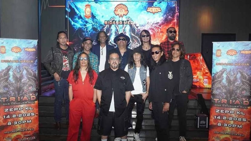3 legenda rock Malaysia akan bersatu atas satu pentas di konsert TRIAD