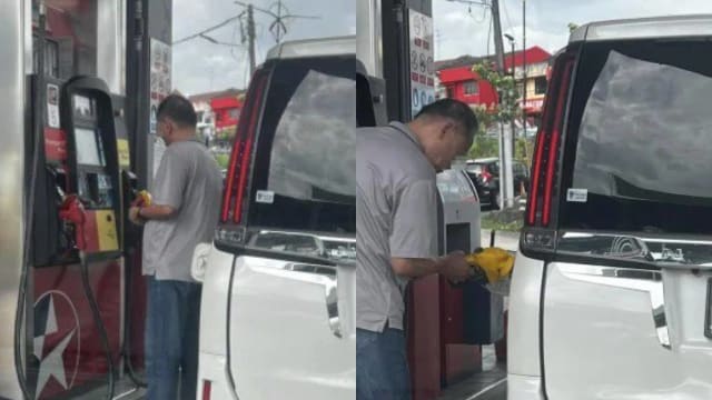 狮城车添RON95汽油被提醒 车主反呛：怎样！