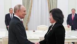 Putin hosts North Korea top diplomat, hails deepening Pyongyang ties Putin hosts North Korea top diplomat, hails deepening Pyongyang ties