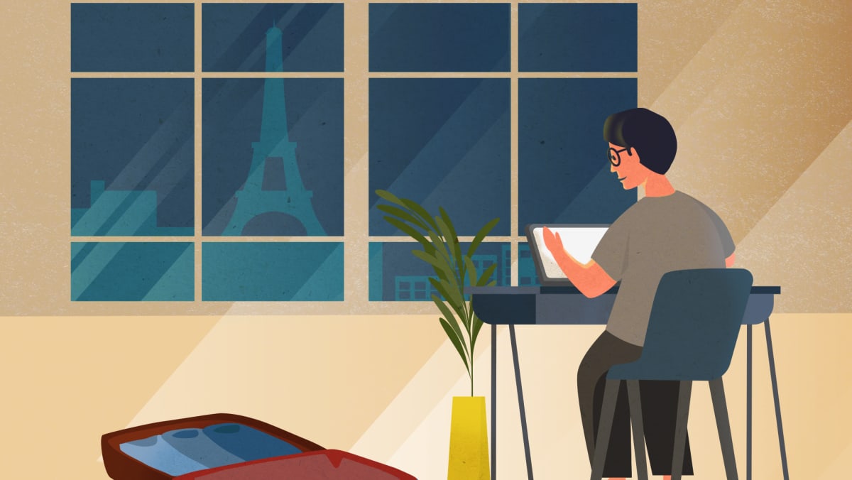 The Big Read: Work from anywhere in the world? Easier said than done as ...
