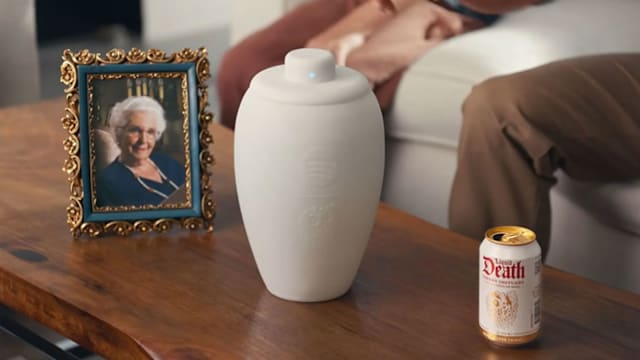 真的哪里都是“音间”！Spotify推“骨灰坛喇叭”　扫码就能播放专属歌单