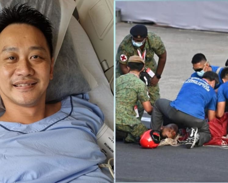 No surgery required for Red Lions parachutist who had rough landing at NDP 2022: Ng Eng Hen
