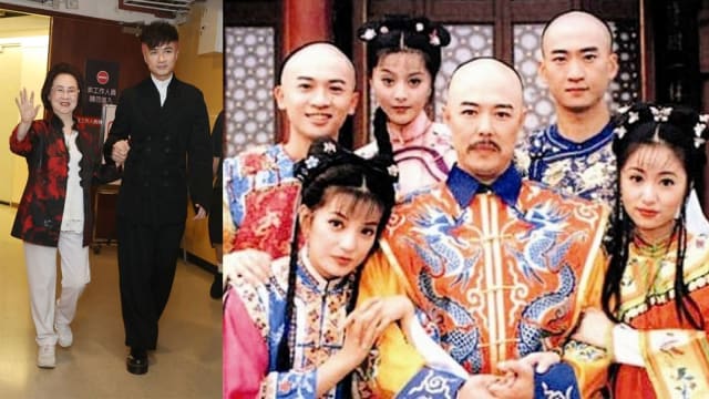 古巨基带一家6口力挺琼瑶演唱会　“紫薇”林心如、“五阿哥”苏有朋送上花篮祝福