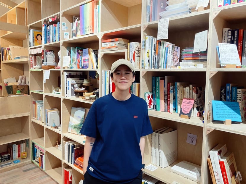 This Singaporean set up a library in Bukit Merah for people to share their books by renting shelves This Singaporean set up a library in Bukit Merah for people to share their books by renting shelves