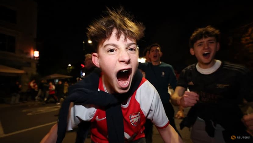 Celebrations erupt in North London after Arsenal seal Premier League title