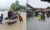 Over 10,700 people evacuated in Johor due to severe floods; major roads in JB city centre affected