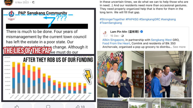 网民疑伪造行动党盛港团队社媒帖文 蓝彬明吁公众保持警惕
