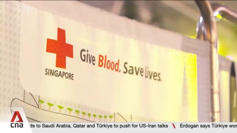 Blood donations in Singapore: Demand for blood could outstrip supply in as early as 7 years 