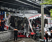 Death toll from Indonesia train crash rises to 16