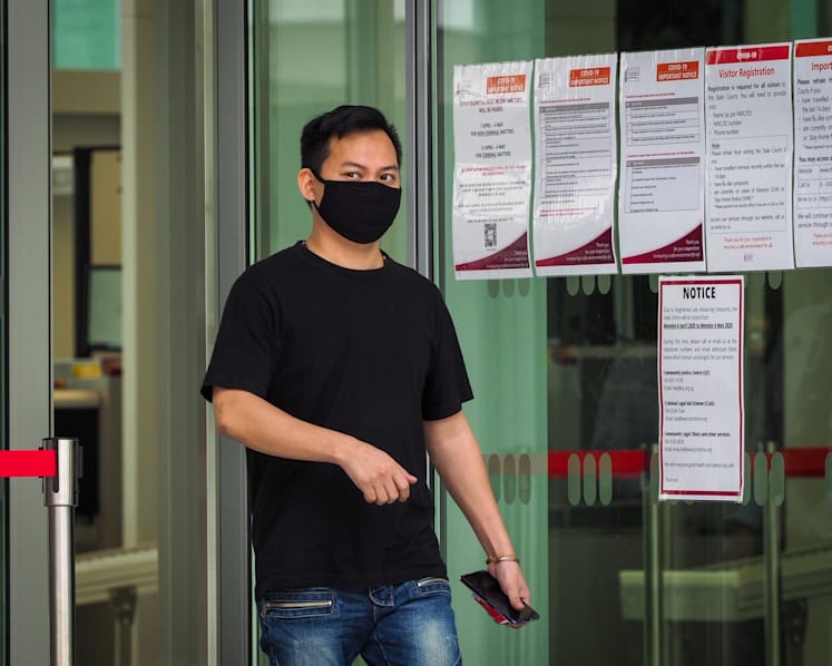 Man on stay-home notice charged after leaving home to settle personal matters with friend