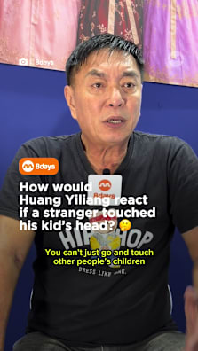 Let’s just say, he’s a protective dad. #8dayssg #8dayssglocalent #child #father #fypsg  
